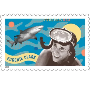 Eugenie Clark 2022-5 Sheets / 100 Pcs