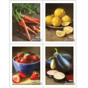 Fruits and Vegetables 2020-5 Booklets / 100 Pcs