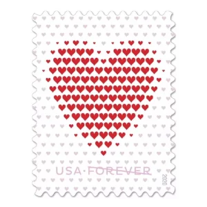 Made of Hearts 2020-5 Sheets / 100 Pcs