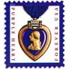 Purple Heart Medal 2019-5 Sheets / 100 Pcs
