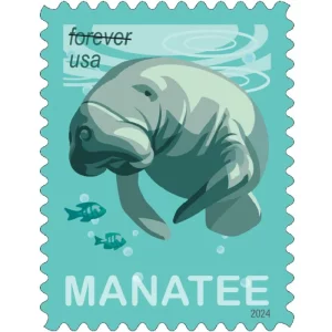 Save the Manatees 2024-5 Booklets / 100 Pcs