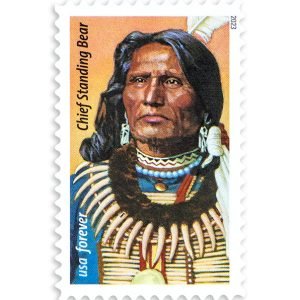 Standing Bear Leader 2023-5 Sheets / 100 Pcs