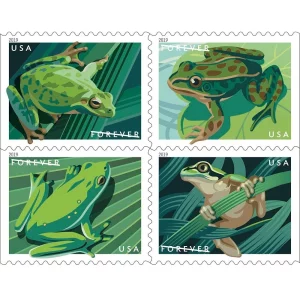 Frogs 2019-5 Booklets / 100 Pcs