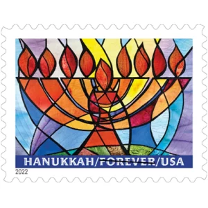 Hanukkah 2022-5 Sheets / 100 Pcs