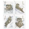 Otters in Snow 2021-5 Booklets / 100 Pcs