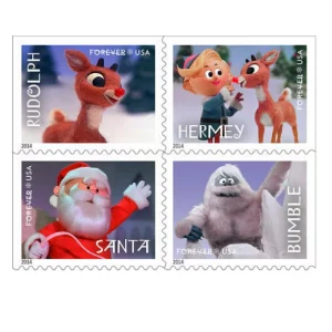 Rudolph the Red Nosed Reindeer 2014-5 Booklets / 100 Pcs