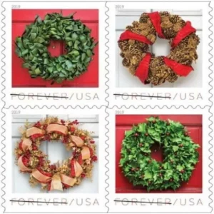 US Holiday Wreaths-2019 -100Pcs